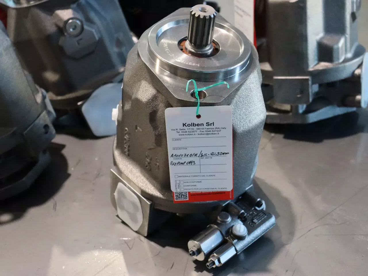 REXROTH A10VO71DFR/31L-VSC92N00 - Hydraulikpumpe für Baumaschine: das Bild 3 REXROTH A10VO71DFR/31L-VSC92N00 - Hydraulikpumpe für Baumaschine: das Bild 3