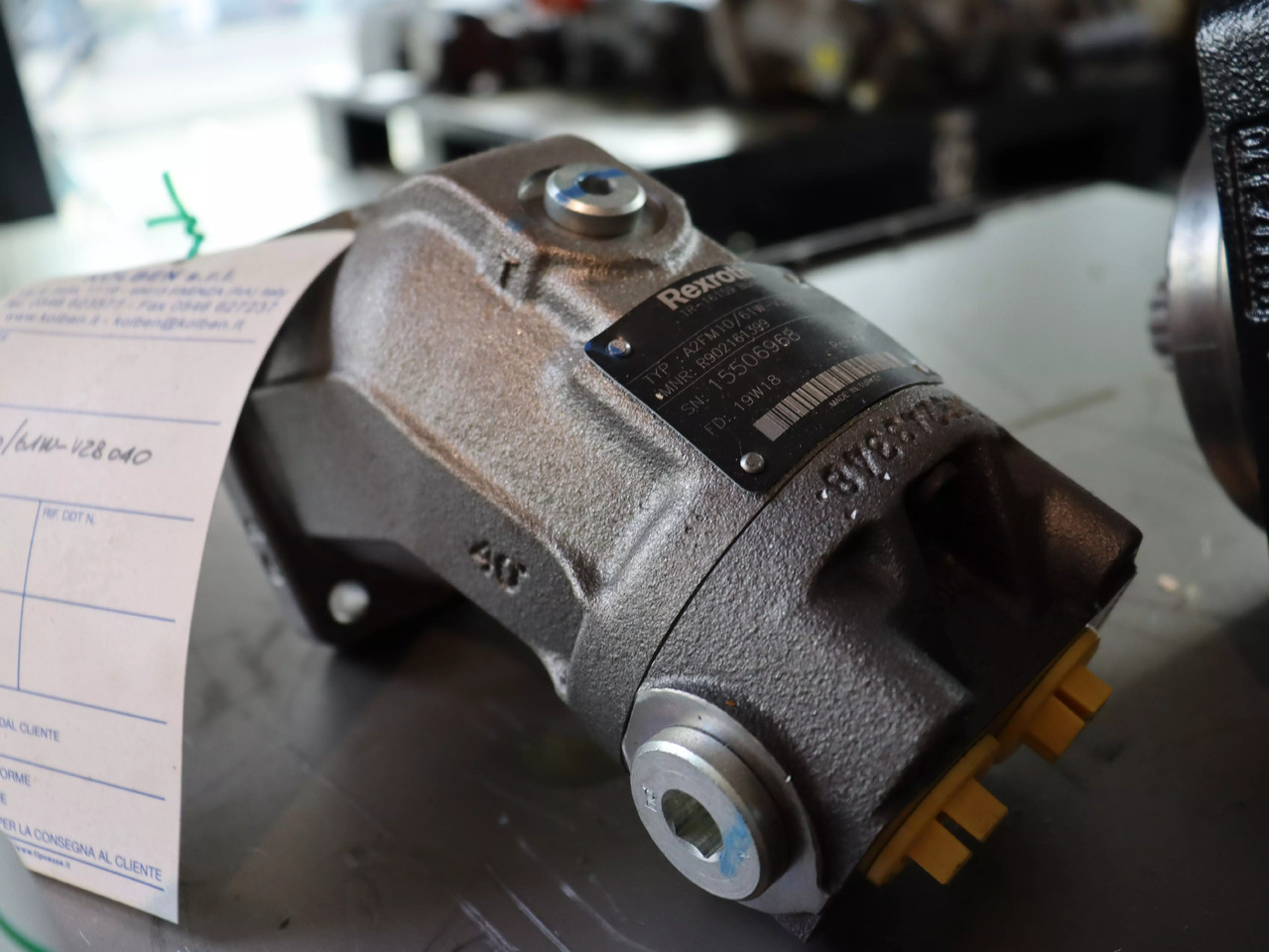 REXROTH A2FM10/61W-VZB040 - Hydraulikmotor für Baumaschine: das Bild 2 REXROTH A2FM10/61W-VZB040 - Hydraulikmotor für Baumaschine: das Bild 2