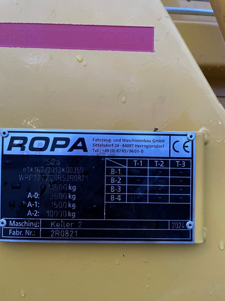 ROPA KEILER 2 4TG - Erntemaschine: das Bild 2 ROPA KEILER 2 4TG - Erntemaschine: das Bild 2