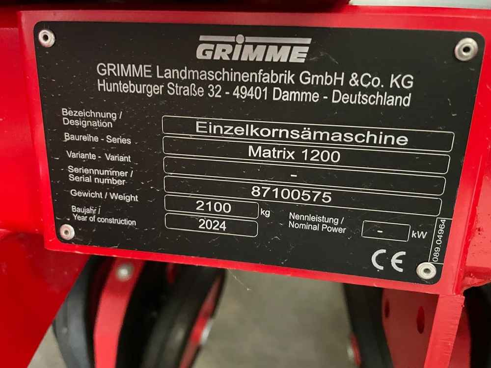 Grimme MATRIX 1200 - Sämaschine: das Bild 2 Grimme MATRIX 1200 - Sämaschine: das Bild 2