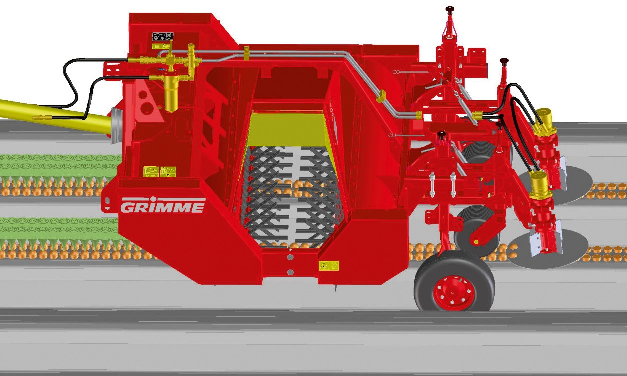 Grimme KP 1700 - Traubenvollernter: das Bild 4 Grimme KP 1700 - Traubenvollernter: das Bild 4