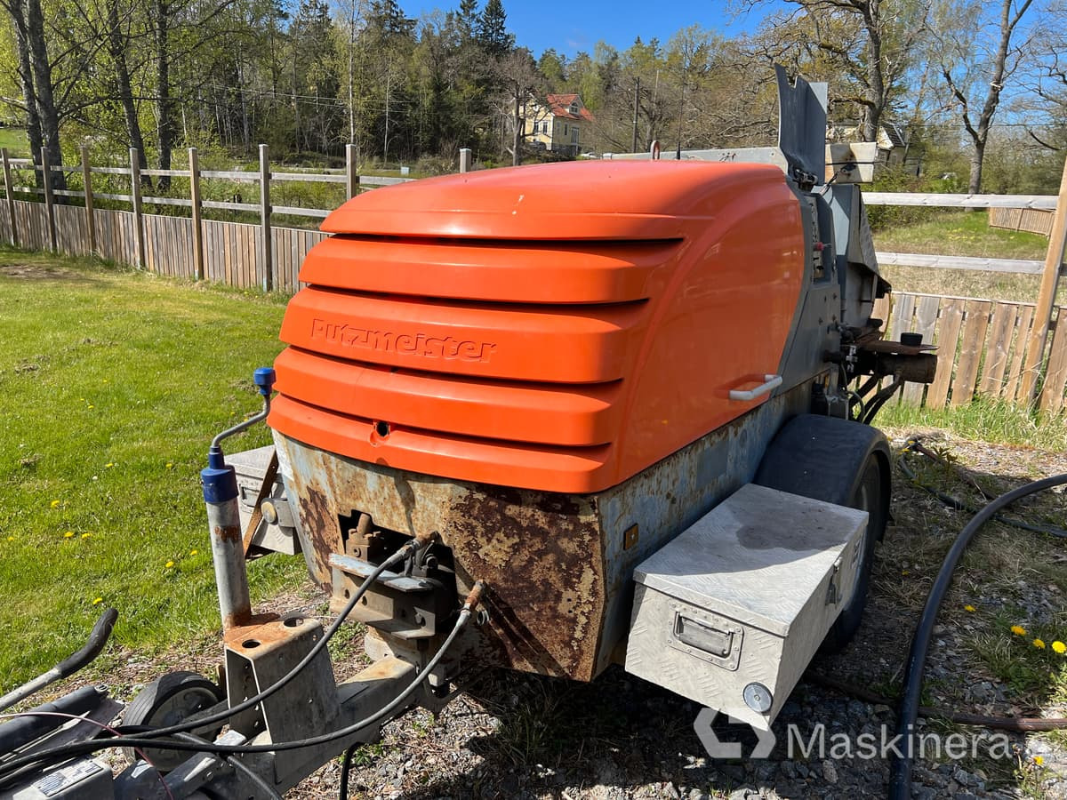 Betongpump Släpvagn Putzmeister P718 - Stationäre Betonpumpe: das Bild 2 Betongpump Släpvagn Putzmeister P718 - Stationäre Betonpumpe: das Bild 2
