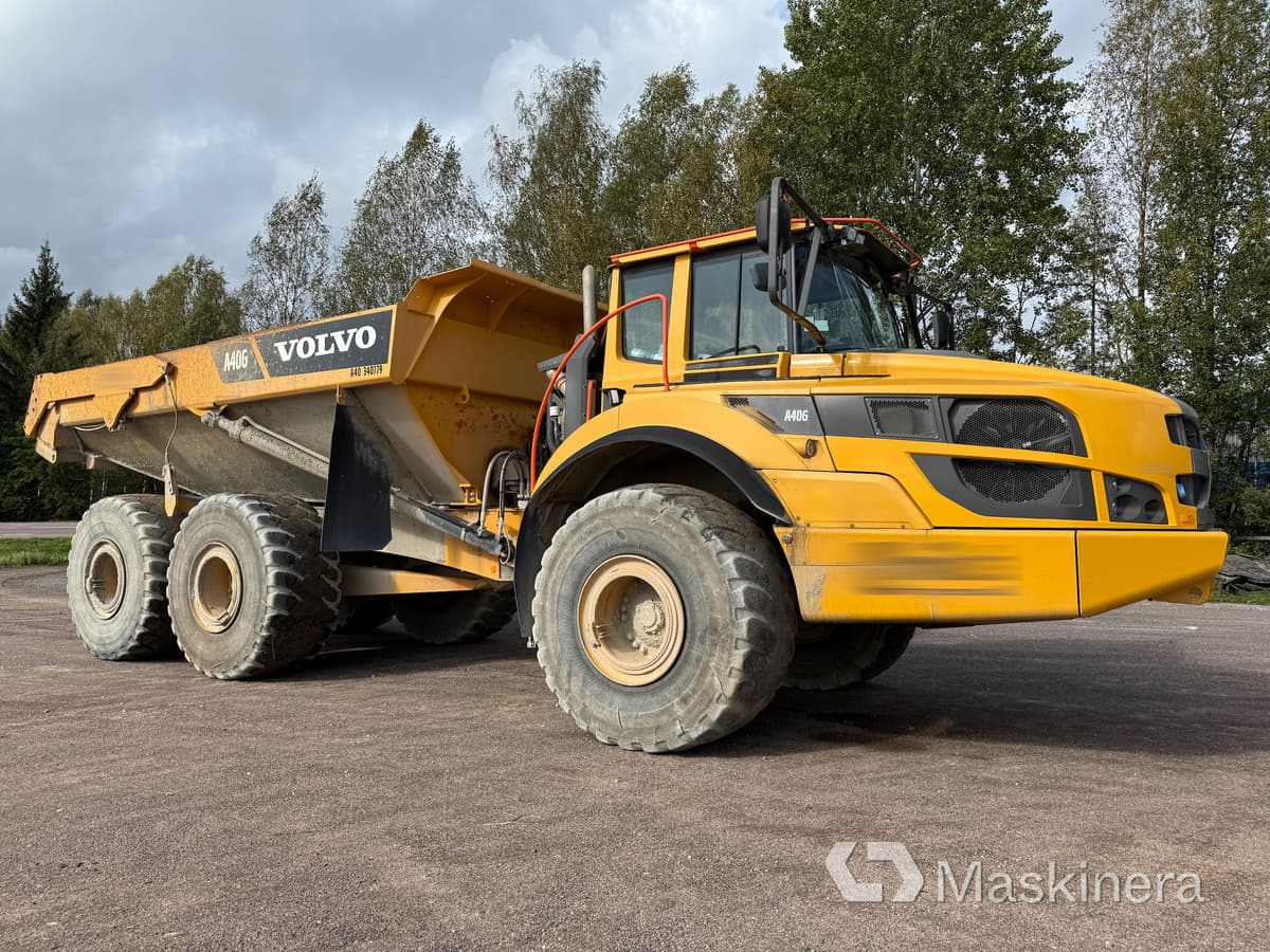 Dumper Volvo A40G - Knickgelenkter Dumper: das Bild 1 Dumper Volvo A40G - Knickgelenkter Dumper: das Bild 1