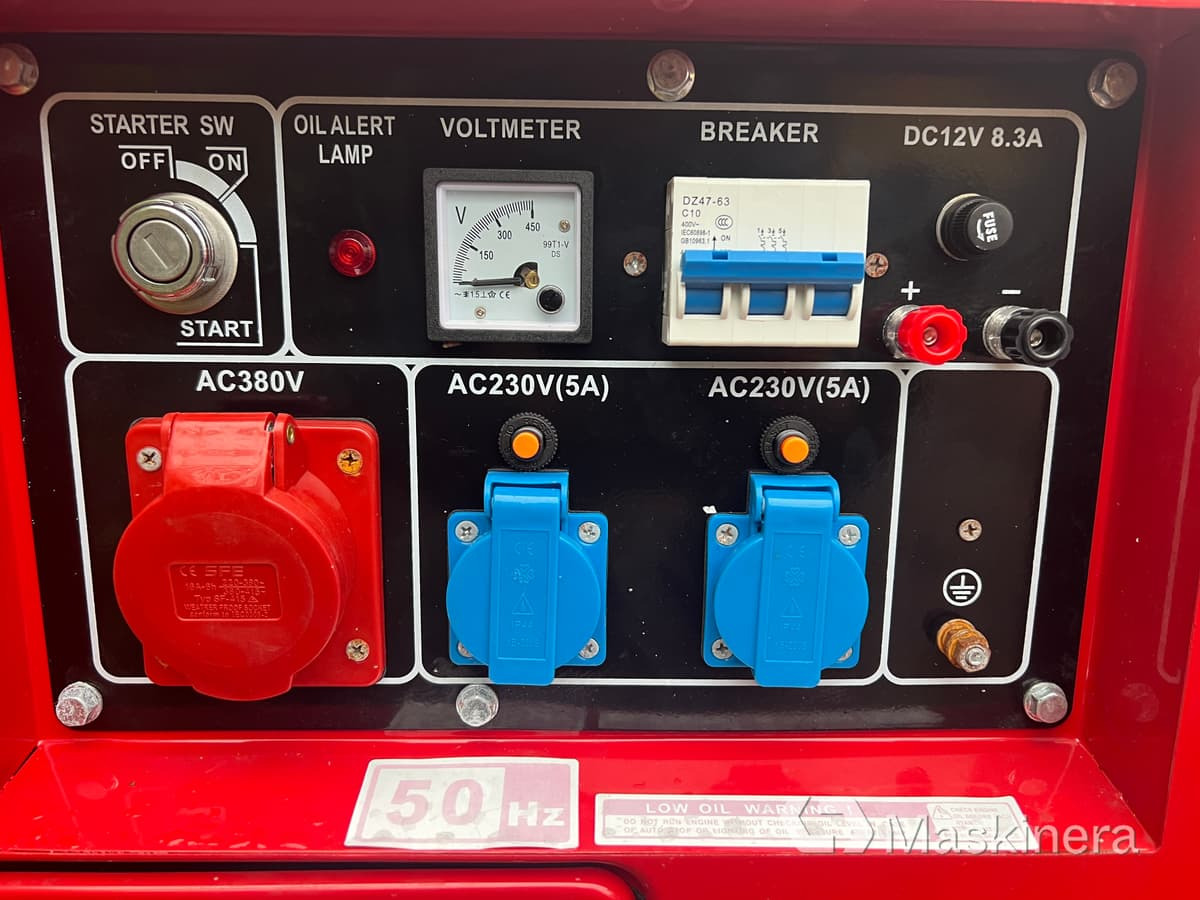 Elverk Erdmann ER10000 - Stromgenerator: das Bild 5 Elverk Erdmann ER10000 - Stromgenerator: das Bild 5