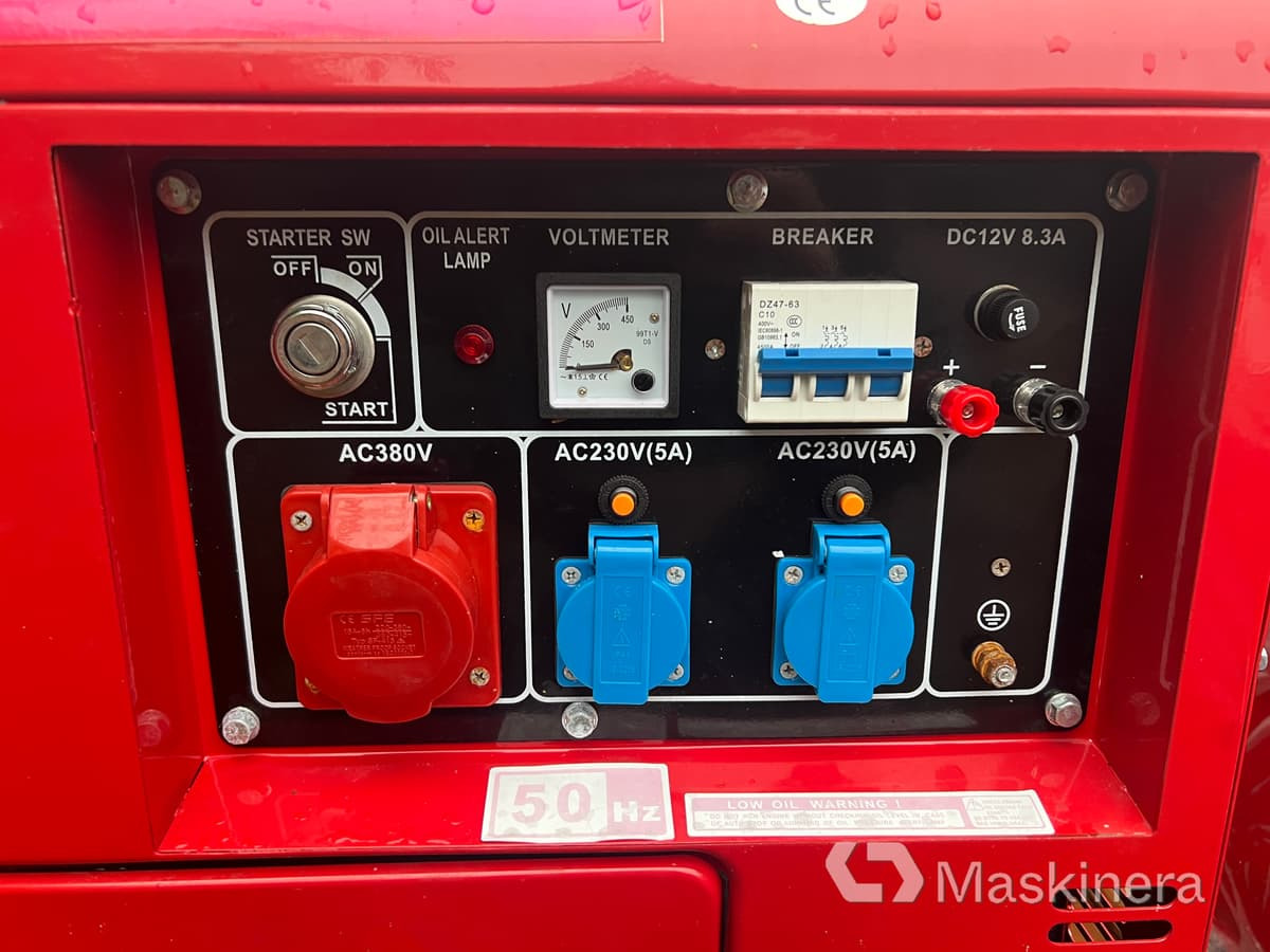 Elverk Erdmann ER10000 - Stromgenerator: das Bild 3 Elverk Erdmann ER10000 - Stromgenerator: das Bild 3