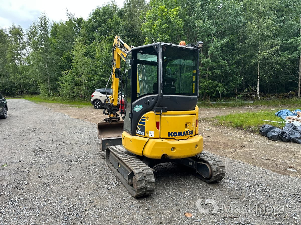 Grävmaskin Komatsu PC35MR-5 - Kettenbagger: das Bild 4 Grävmaskin Komatsu PC35MR-5 - Kettenbagger: das Bild 4