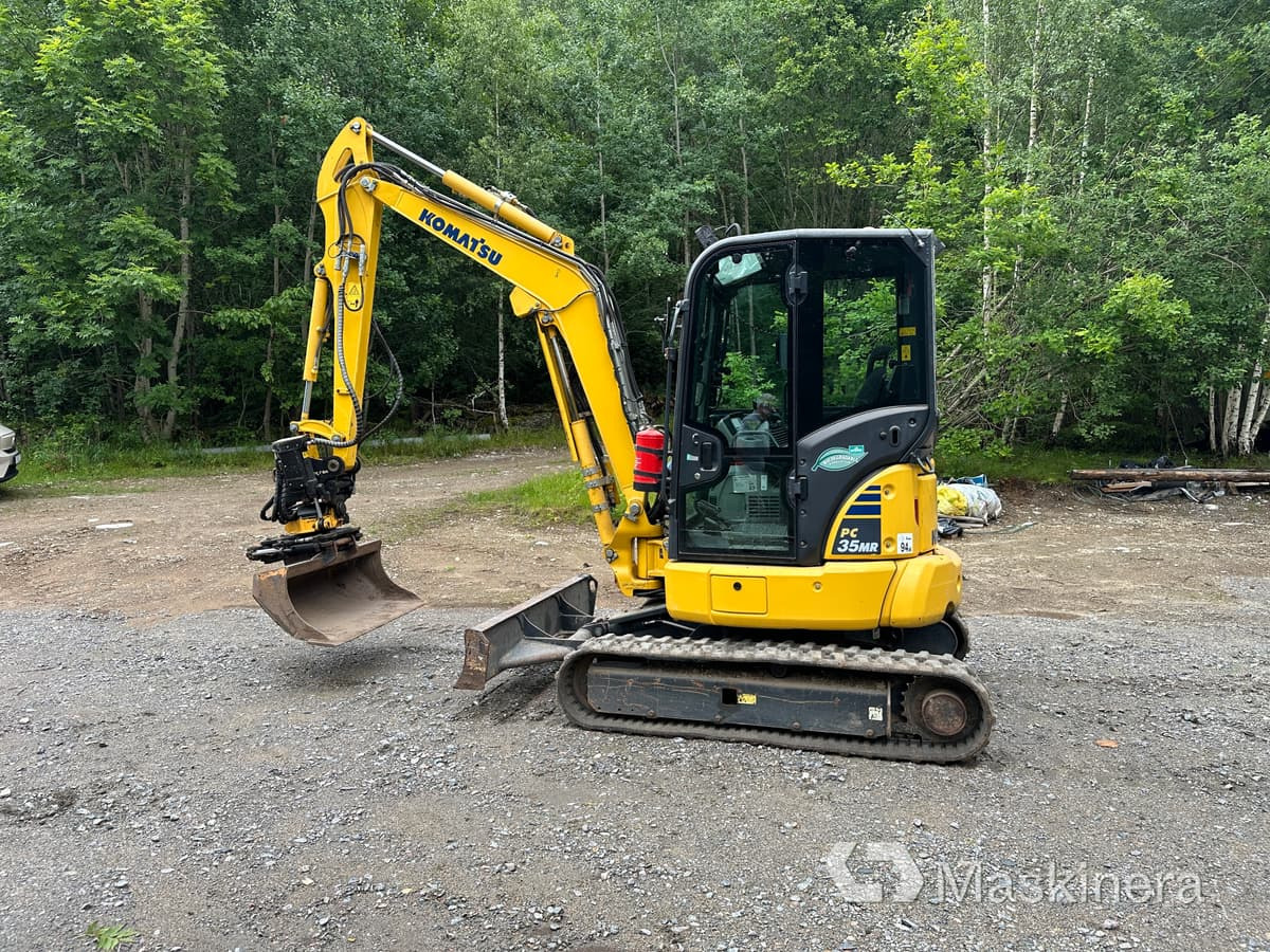 Grävmaskin Komatsu PC35MR-5 - Kettenbagger: das Bild 2 Grävmaskin Komatsu PC35MR-5 - Kettenbagger: das Bild 2