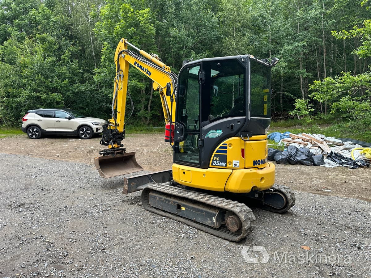 Grävmaskin Komatsu PC35MR-5 - Kettenbagger: das Bild 3 Grävmaskin Komatsu PC35MR-5 - Kettenbagger: das Bild 3