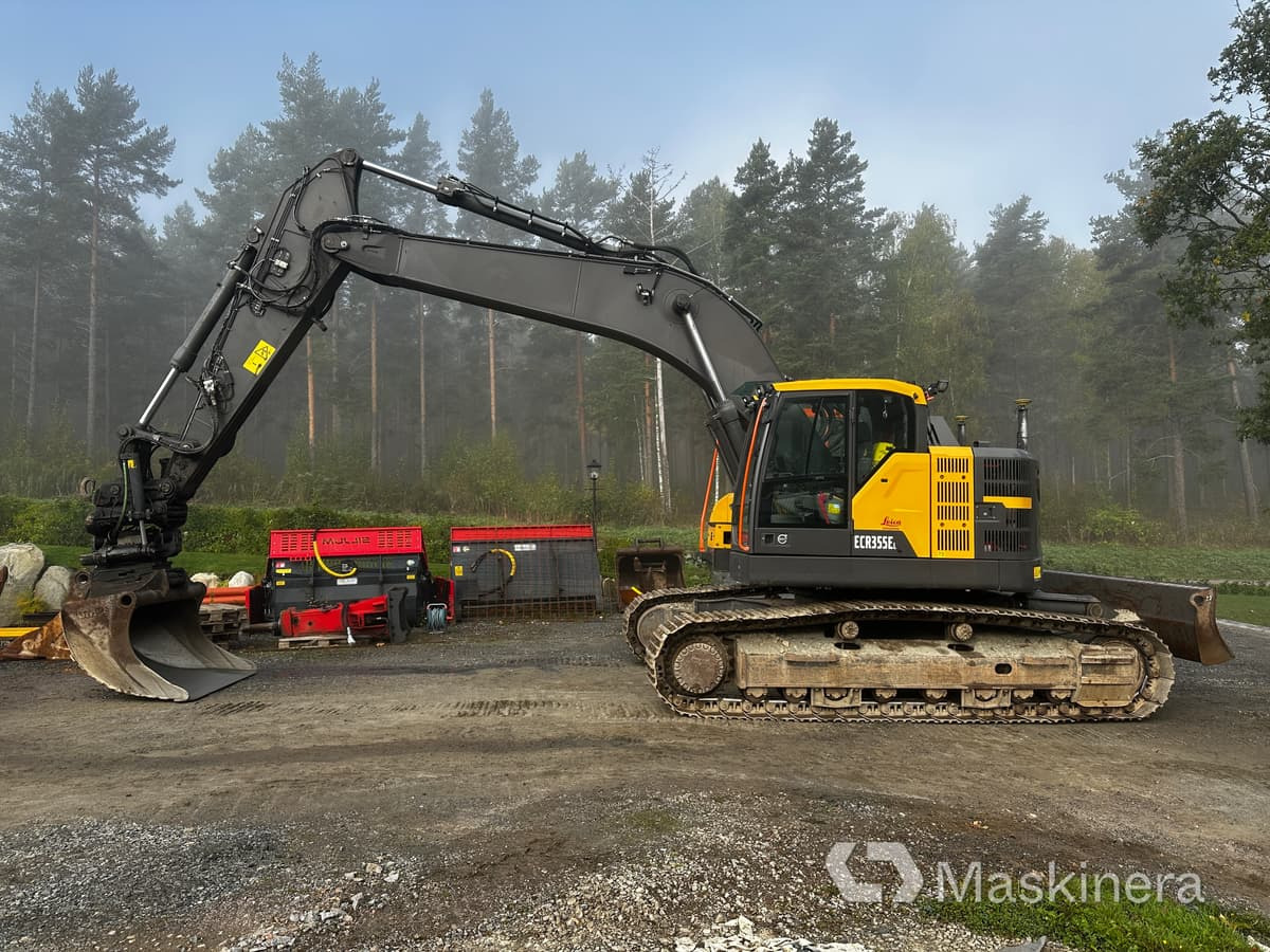 Grävmaskin Volvo ECR355EL GPS & tillbehör - Kettenbagger: das Bild 2 Grävmaskin Volvo ECR355EL GPS & tillbehör - Kettenbagger: das Bild 2