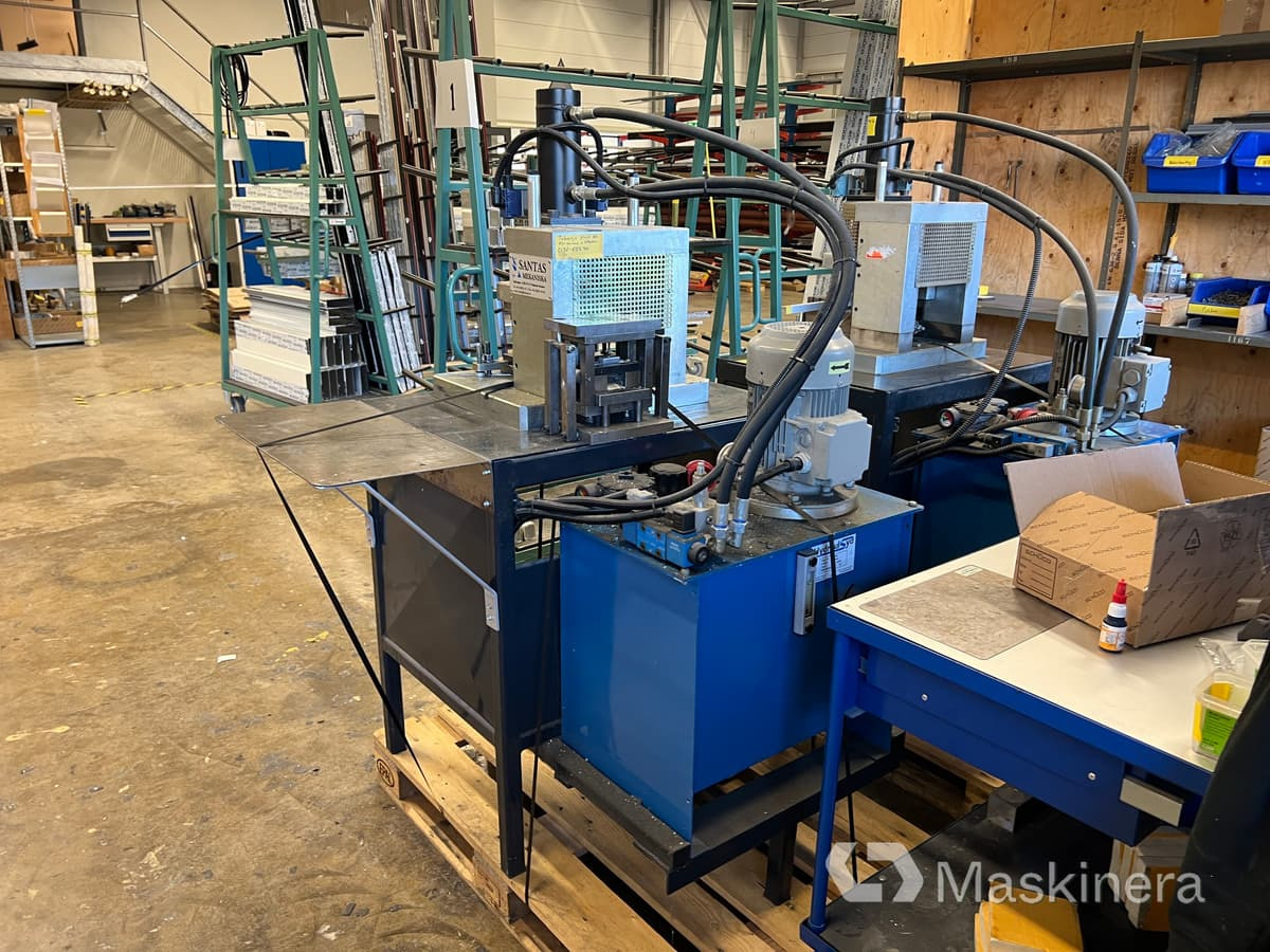 Hydraulisk press Santas Mekaniska DS88 - Abkantpresse: das Bild 4 Hydraulisk press Santas Mekaniska DS88 - Abkantpresse: das Bild 4