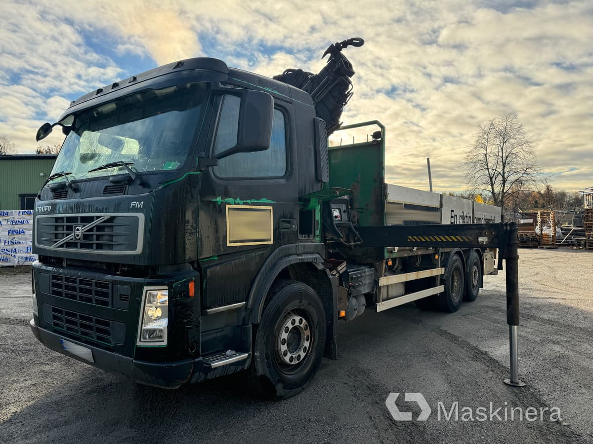 Kranbil Volvo FM 300 6x2 JMN - Pritsche LKW, Autokran: das Bild 1 Kranbil Volvo FM 300 6x2 JMN - Pritsche LKW, Autokran: das Bild 1