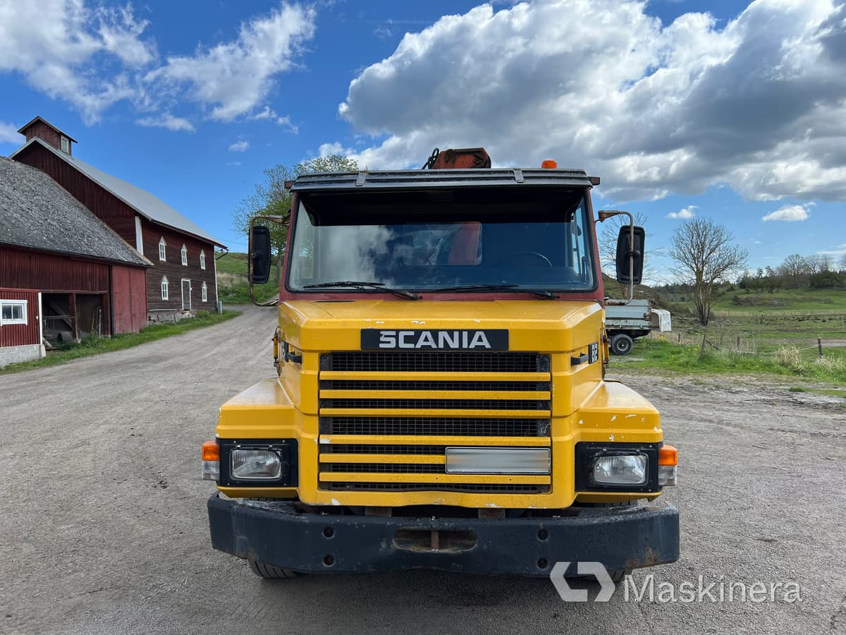 Scania T82HL4X2LS46KK Kran / tippbil Scania 82H - Kipper, Autokran: das Bild 2 Scania T82HL4X2LS46KK Kran / tippbil Scania 82H - Kipper, Autokran: das Bild 2