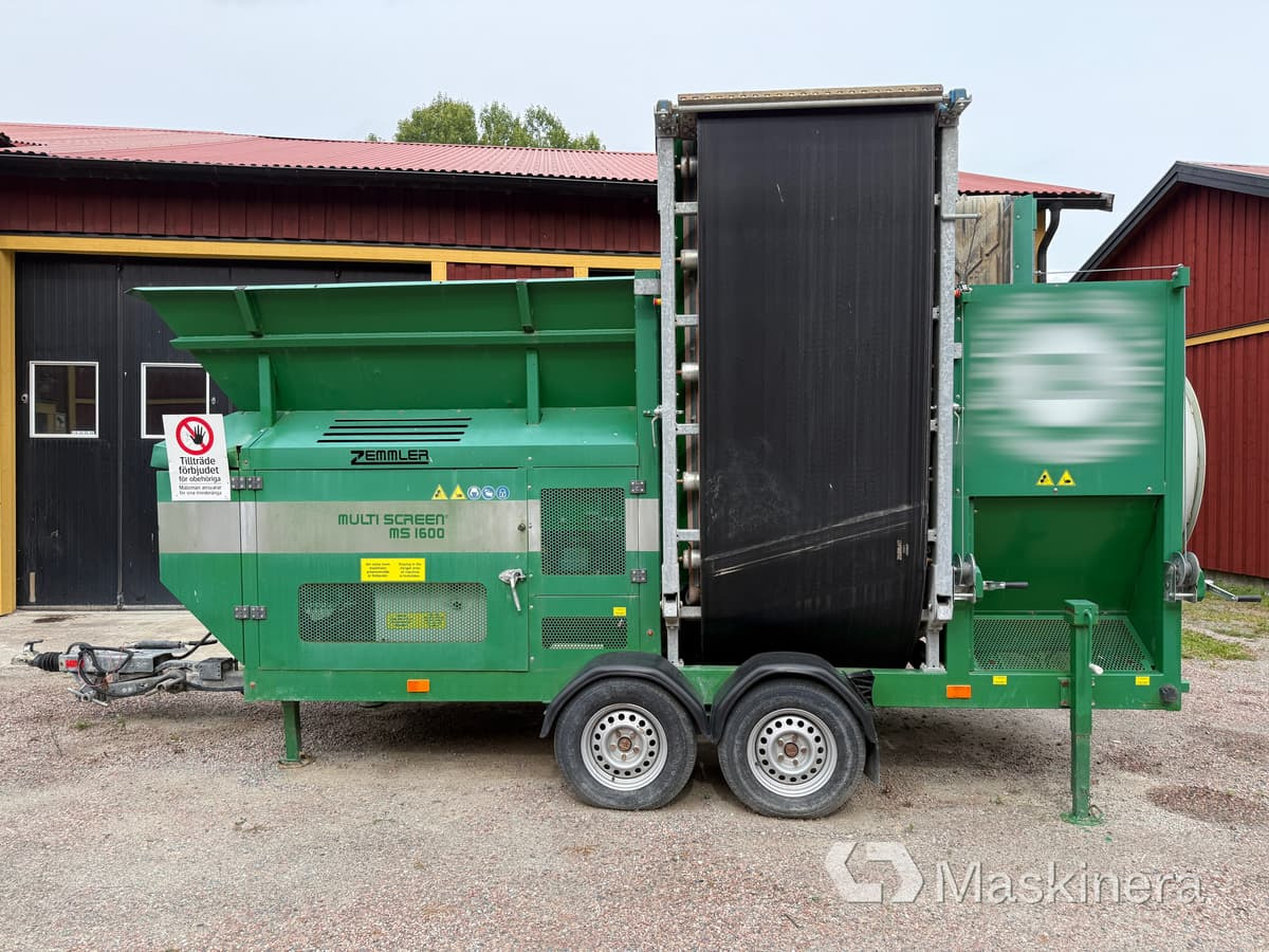 Sorteringsverk Zemmler Multi Screen 1600 - Siebmaschine: das Bild 2 Sorteringsverk Zemmler Multi Screen 1600 - Siebmaschine: das Bild 2