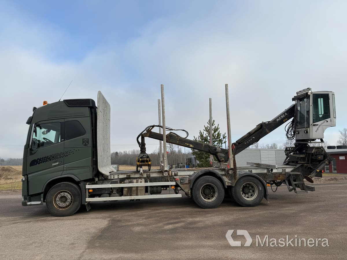 Timmerbil Volvo FH16 - Holztransporter: das Bild 2 Timmerbil Volvo FH16 - Holztransporter: das Bild 2