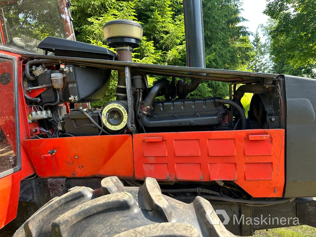 Traktor, Rückewagen Traktor Volvo BM 805-4 med skogsvagn och kran: das Bild 40