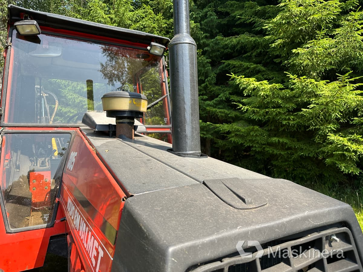 Traktor, Rückewagen Traktor Volvo BM 805-4 med skogsvagn och kran: das Bild 37