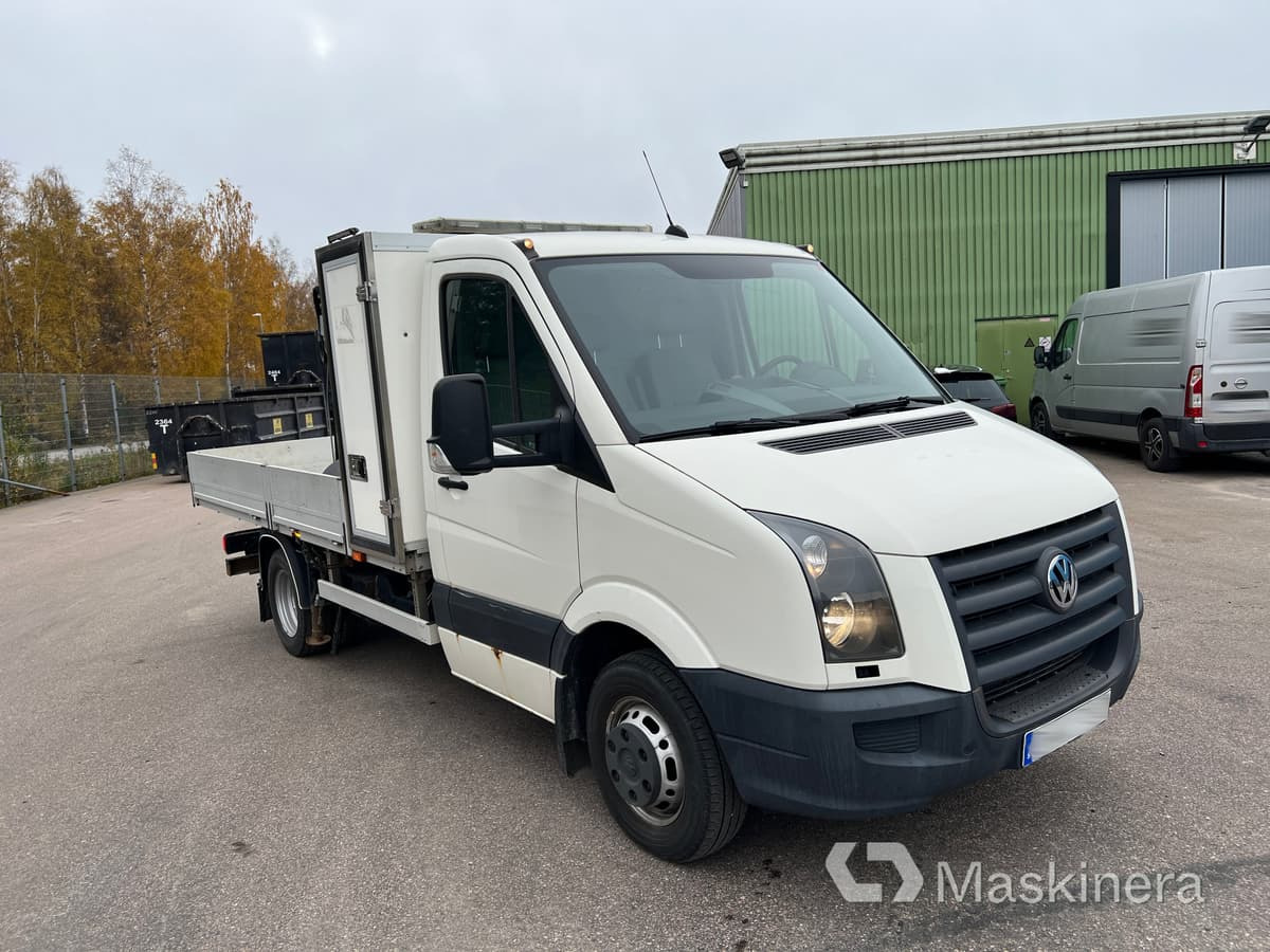 Volkswagen Crafter 50 2.5 TDI Kranbil med flak Volkswagen Crafter - Kastenwagen: das Bild 3 Volkswagen Crafter 50 2.5 TDI Kranbil med flak Volkswagen Crafter - Kastenwagen: das Bild 3