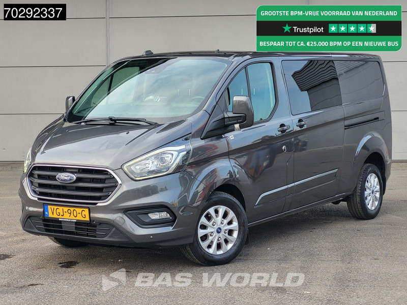 Ford Transit Custom 130PK Dubbel Cabine L2H1 Automaat Limited 2x Schuifdeur LED Airco Cruise Camera Parkeersensoren v+a APK 03-2026 Euro6 DC Doka Mi - Kleintransporter: das Bild 1 Ford Transit Custom 130PK Dubbel Cabine L2H1 Automaat Limited 2x Schuifdeur LED Airco Cruise Camera Parkeersensoren v+a APK 03-2026 Euro6 DC Doka Mi - Kleintransporter: das Bild 1