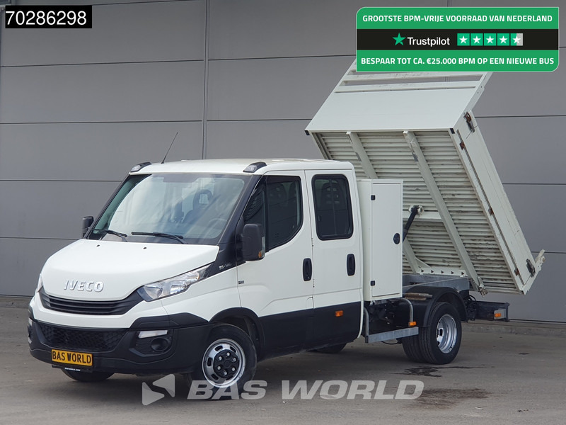 Iveco Daily 35C12 Open Laadbak met Kist Dubbel Cabine Dubbellucht 3,5t Trekhaak Airco Cruise Euro6 Pritsche Pickup Open Box 2m3 Airco Trekha - Pritsche Transporter: das Bild 1 Iveco Daily 35C12 Open Laadbak met Kist Dubbel Cabine Dubbellucht 3,5t Trekhaak Airco Cruise Euro6 Pritsche Pickup Open Box 2m3 Airco Trekha - Pritsche Transporter: das Bild 1