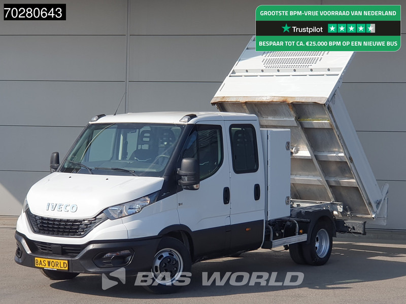 Iveco Daily 35C14 Kipper met Kist Dubbel Cabine Dubbellucht 3,5t Trekhaak Airco Cruise Euro6 Tipper Benne Kieper 2m3 Airco Trekhaak Cruise c - Kipper Transporter: das Bild 1 Iveco Daily 35C14 Kipper met Kist Dubbel Cabine Dubbellucht 3,5t Trekhaak Airco Cruise Euro6 Tipper Benne Kieper 2m3 Airco Trekhaak Cruise c - Kipper Transporter: das Bild 1