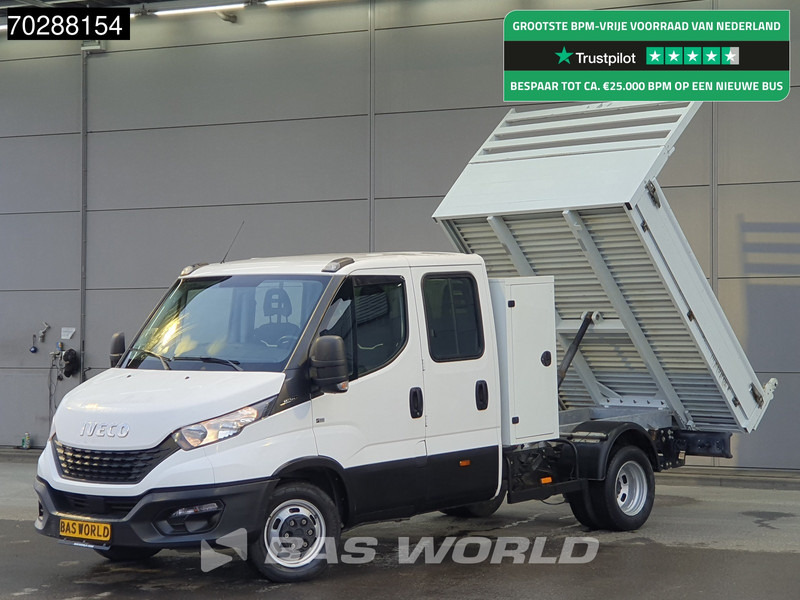 Iveco Daily 35C14 Kipper met Kist Dubbel Cabine Dubbellucht 3,5t Trekhaak Airco Cruise Euro6 Tipper Kieper Benne 2m3 Airco Trekhaak Cruise c - Kipper Transporter: das Bild 1 Iveco Daily 35C14 Kipper met Kist Dubbel Cabine Dubbellucht 3,5t Trekhaak Airco Cruise Euro6 Tipper Kieper Benne 2m3 Airco Trekhaak Cruise c - Kipper Transporter: das Bild 1