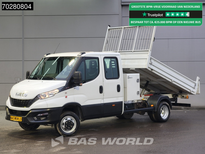 Iveco Daily 35C16 3.0L Kipper Dubbel Cabine met Kist 3,5t trekhaak Dubbellucht Navi Airco Cruise Tipper Benne Kieper Airco Dubbel cabine Tre - Kipper Transporter: das Bild 1 Iveco Daily 35C16 3.0L Kipper Dubbel Cabine met Kist 3,5t trekhaak Dubbellucht Navi Airco Cruise Tipper Benne Kieper Airco Dubbel cabine Tre - Kipper Transporter: das Bild 1