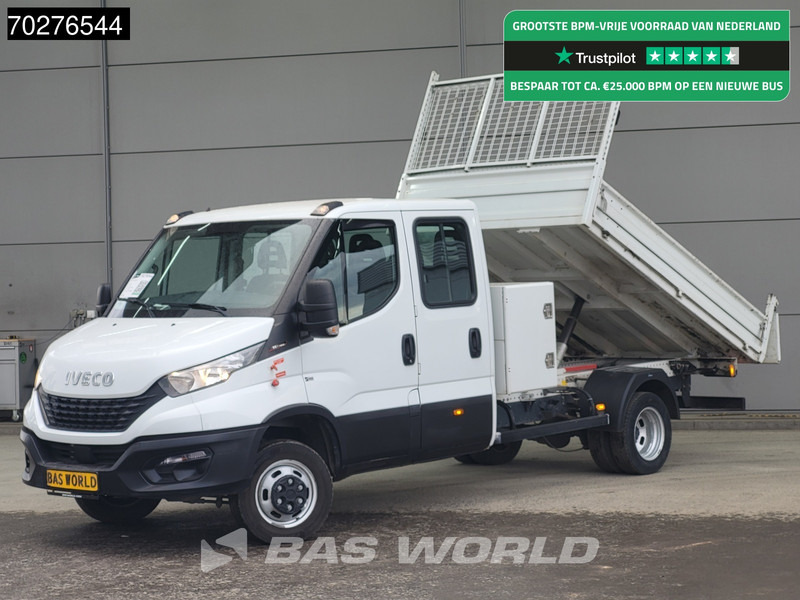 Iveco Daily 35C16 3.0L Kipper Dubbel Cabine met Kist Dubbellucht 3,5t Trekhaak Airco Cruise Tipper Benne Kieper Airco Dubbel cabine Trekhaak - Kipper Transporter: das Bild 1 Iveco Daily 35C16 3.0L Kipper Dubbel Cabine met Kist Dubbellucht 3,5t Trekhaak Airco Cruise Tipper Benne Kieper Airco Dubbel cabine Trekhaak - Kipper Transporter: das Bild 1