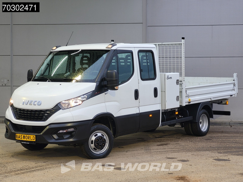 Iveco Daily 35C16 3.0L Kipper met Kist Dubbel Cabine Dubbellucht 3,5t Trekhaak 160PK Airco Cruise Euro6 Tipper Benne Kieper Airco Trekhaak C - Kipper Transporter: das Bild 3 Iveco Daily 35C16 3.0L Kipper met Kist Dubbel Cabine Dubbellucht 3,5t Trekhaak 160PK Airco Cruise Euro6 Tipper Benne Kieper Airco Trekhaak C - Kipper Transporter: das Bild 3