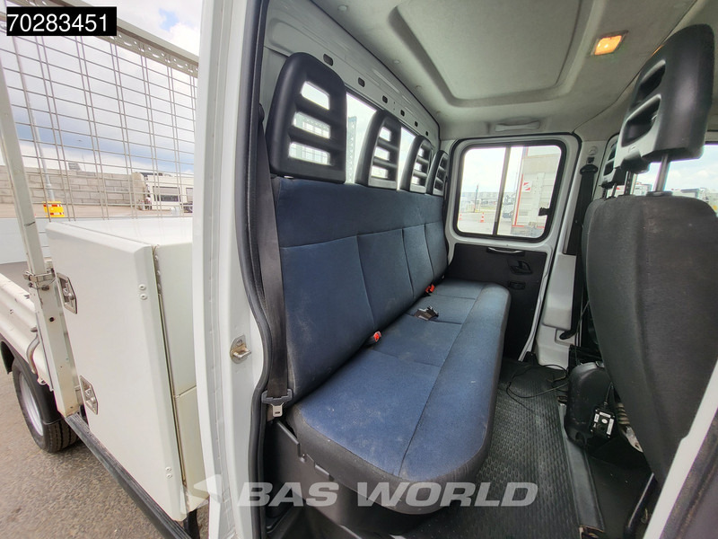Kipper Transporter Iveco Daily 35C16 3.0L Kipper met Kist Dubbel Cabine Dubbellucht 3,5t Trekhaak Airco Cruise Euro6 Kieper Tipper Benne Airco Trekhaak Cruise: das Bild 13