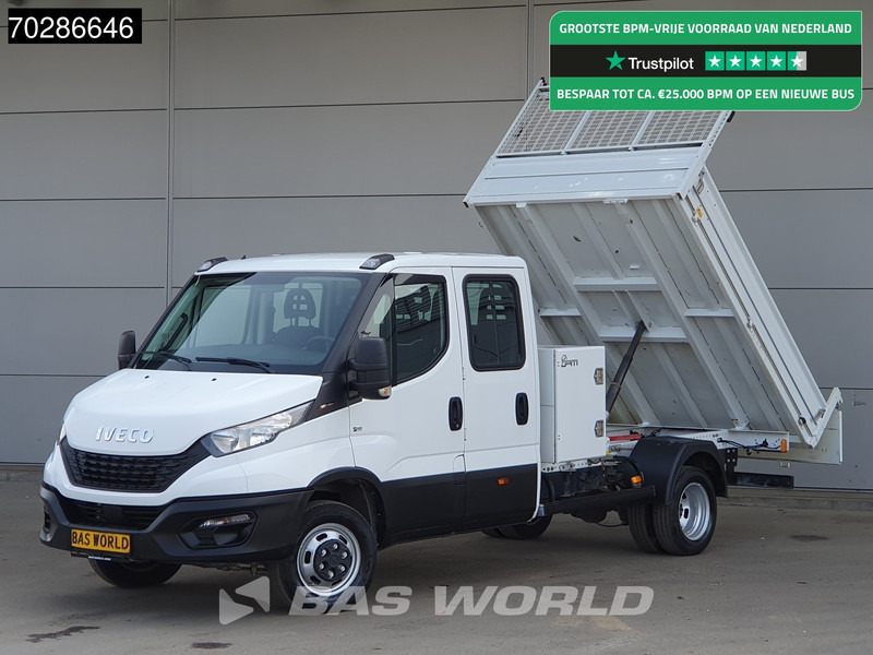 Iveco Daily 35C16 3.0L Open Laadbak met Kist Dubbel Cabine Dubbellucht 3,5t Trekhaak Airco Cruise Euro6 Pritsche Pickup Open Box Airco Trekh - Pritsche Transporter: das Bild 1 Iveco Daily 35C16 3.0L Open Laadbak met Kist Dubbel Cabine Dubbellucht 3,5t Trekhaak Airco Cruise Euro6 Pritsche Pickup Open Box Airco Trekh - Pritsche Transporter: das Bild 1
