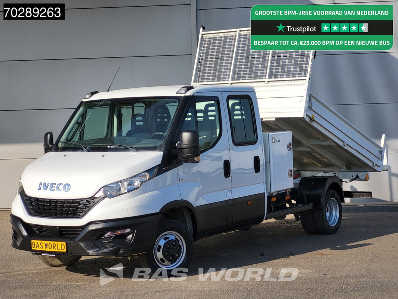 Iveco Daily 35C16 3.0L Open Laadbak met Kist Dubbel Cabine Dubbellucht 3,5t Trekhaak Navi Airco Cruise Camera Euro6 Pritsche Pickup Open Box - Pritsche Transporter: das Bild 1 Iveco Daily 35C16 3.0L Open Laadbak met Kist Dubbel Cabine Dubbellucht 3,5t Trekhaak Navi Airco Cruise Camera Euro6 Pritsche Pickup Open Box - Pritsche Transporter: das Bild 1