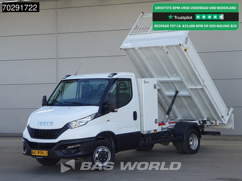 Iveco Daily 35C16 3.0L Open Laadbak met Kist Dubbellucht 3,5t Trekhaak Navi Airco Cruise Camera Euro6 Pritsche Pickup Open Box 2m3 Airco Tre - Pritsche Transporter: das Bild 1 Iveco Daily 35C16 3.0L Open Laadbak met Kist Dubbellucht 3,5t Trekhaak Navi Airco Cruise Camera Euro6 Pritsche Pickup Open Box 2m3 Airco Tre - Pritsche Transporter: das Bild 1