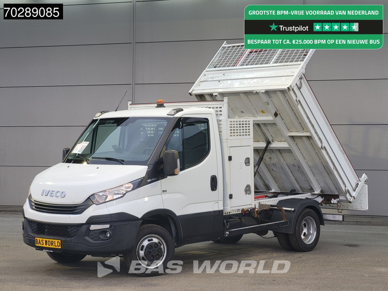 Iveco Daily 35C16 Kipper met Kraan Dubbellucht 3,5t Trekhaak Airco Cruise Camera Euro6 Crane Kran Kranwagen 2m3 Airco Trekhaak Cruise contro - Kipper Transporter: das Bild 1 Iveco Daily 35C16 Kipper met Kraan Dubbellucht 3,5t Trekhaak Airco Cruise Camera Euro6 Crane Kran Kranwagen 2m3 Airco Trekhaak Cruise contro - Kipper Transporter: das Bild 1