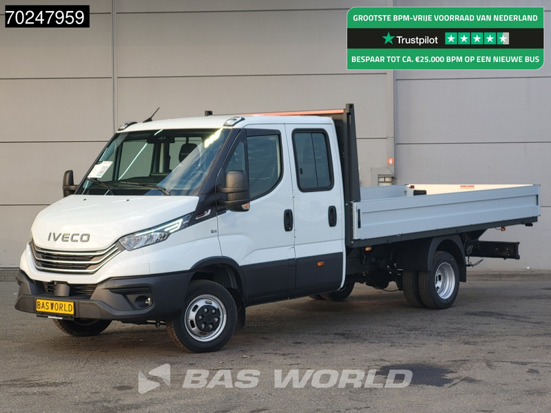 Iveco Daily 35C18 3.0L Automaat 180PK Dubbel Cabine Open Laadbak 2025-Model Dubbellucht 3,5t Trekvermogen ACC LED Navi Euro6 Pritsche Pickup - Pritsche Transporter: das Bild 1 Iveco Daily 35C18 3.0L Automaat 180PK Dubbel Cabine Open Laadbak 2025-Model Dubbellucht 3,5t Trekvermogen ACC LED Navi Euro6 Pritsche Pickup - Pritsche Transporter: das Bild 1