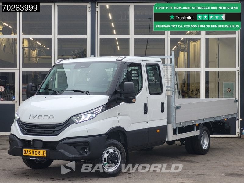 Iveco Daily 35C18 3.0L Open Laadbak 180PK Dubbel Cabine 2025-Model 3,5t Trekvermogen Navi Airco Cruise Camera Euro6 Pritsche Pickup 3m3 Airc - Pritsche Transporter: das Bild 1 Iveco Daily 35C18 3.0L Open Laadbak 180PK Dubbel Cabine 2025-Model 3,5t Trekvermogen Navi Airco Cruise Camera Euro6 Pritsche Pickup 3m3 Airc - Pritsche Transporter: das Bild 1