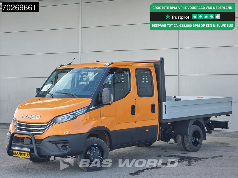 Iveco Daily 35C21 3.0 210PK Black Edition 2025model Dubbel Cabine Open laadbak 3.5t Trekhaak CarPlay ACC LED Pritsche Pickup Airco Dubbel ca - Pritsche Transporter: das Bild 1 Iveco Daily 35C21 3.0 210PK Black Edition 2025model Dubbel Cabine Open laadbak 3.5t Trekhaak CarPlay ACC LED Pritsche Pickup Airco Dubbel ca - Pritsche Transporter: das Bild 1