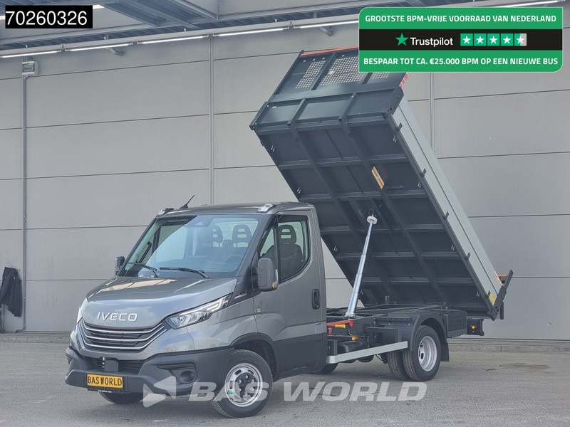 Iveco Daily 35C21 3.0L 210PK Automaat Kipper 2025 ACC Airco CarPlay Tipper Benne Kieper 3m3 Airco - Kipper Transporter: das Bild 1 Iveco Daily 35C21 3.0L 210PK Automaat Kipper 2025 ACC Airco CarPlay Tipper Benne Kieper 3m3 Airco - Kipper Transporter: das Bild 1