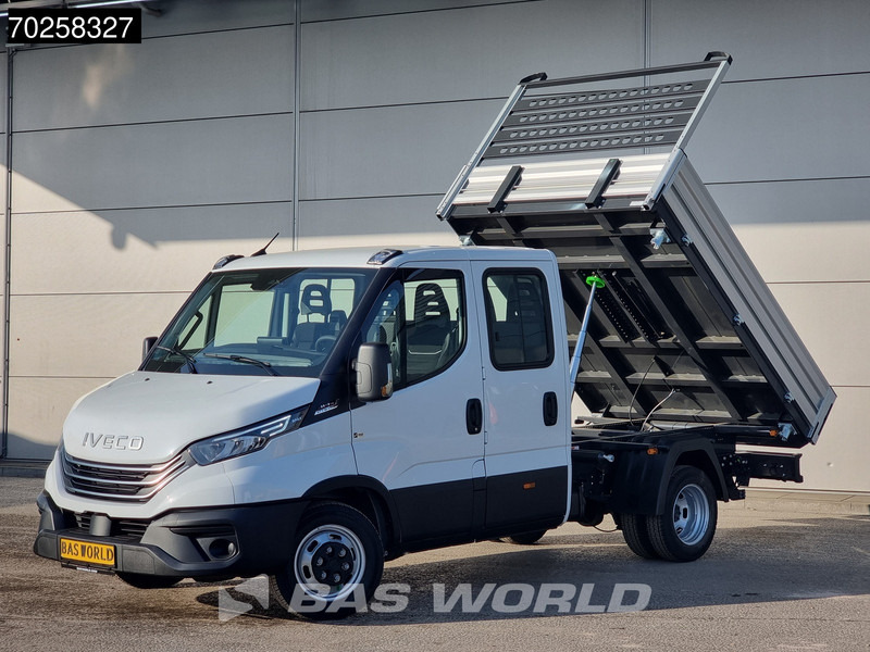 Iveco Daily 35C21 3-Zijdige Kipper Dubbel Cabine 210PK 3.0L Dubbellucht 3,5t Trekhaak ACC Airco LED Camera CarPlay Euro6 Tipper Benne Kieper - Kipper Transporter: das Bild 5 Iveco Daily 35C21 3-Zijdige Kipper Dubbel Cabine 210PK 3.0L Dubbellucht 3,5t Trekhaak ACC Airco LED Camera CarPlay Euro6 Tipper Benne Kieper - Kipper Transporter: das Bild 5