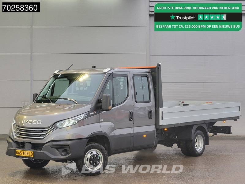 Iveco Daily 35C21 Automaat 2025model Open laadbak Dubbel Cabine CarPlay ACC LED 3,5T Trekvermogen Pritsche Pickup Airco Dubbel cabine - Pritsche Transporter: das Bild 1 Iveco Daily 35C21 Automaat 2025model Open laadbak Dubbel Cabine CarPlay ACC LED 3,5T Trekvermogen Pritsche Pickup Airco Dubbel cabine - Pritsche Transporter: das Bild 1