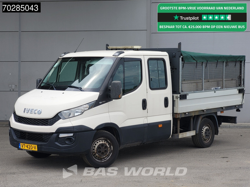 Iveco Daily 35S11 Open Laadbak met Kist Dubbel Cabine 3,5t Trekhaak Airco Pickup Pritsche Open Box Airco Trekhaak - Pritsche Transporter: das Bild 1 Iveco Daily 35S11 Open Laadbak met Kist Dubbel Cabine 3,5t Trekhaak Airco Pickup Pritsche Open Box Airco Trekhaak - Pritsche Transporter: das Bild 1