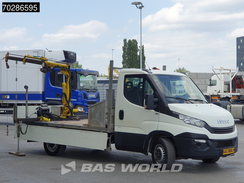 Iveco Daily 35S14 Open Laadbak Kraanwagen Hyva HA15 Euro6 3,5t Trekhaak Crane Kranwagen Pritsche Pickup Open Box Trekhaak - Pritsche Transporter: das Bild 2 Iveco Daily 35S14 Open Laadbak Kraanwagen Hyva HA15 Euro6 3,5t Trekhaak Crane Kranwagen Pritsche Pickup Open Box Trekhaak - Pritsche Transporter: das Bild 2