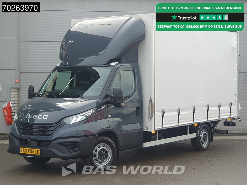 Iveco Daily 35S18 3.0L Automaat Schuifzeilen Laadklep 2025-Model ACC LED Navi 3,5t Trekvermogen Euro6 Schuifzeil Zeilen Meubelbak Bakwagen K - Planen Transporter: das Bild 1 Iveco Daily 35S18 3.0L Automaat Schuifzeilen Laadklep 2025-Model ACC LED Navi 3,5t Trekvermogen Euro6 Schuifzeil Zeilen Meubelbak Bakwagen K - Planen Transporter: das Bild 1