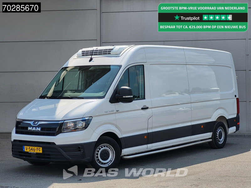 Kühltransporter MAN TGE 3.140 Bi Temp Koelwagen Vriezer Themo King V-300 MAX Airco Euro6 Koel Koeler Vries Kühler Kühl Kühlwagen Frigo 12m3 Airco Cruise contr: das Bild 1