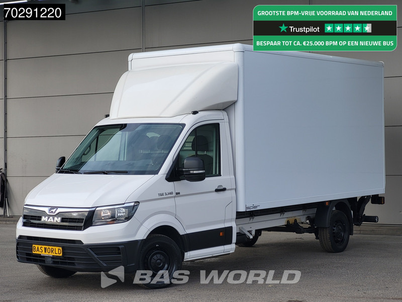 MAN TGE 3.140 Laadklep Automaat Bakwagen Airco Cruise Camera Euro6 Meubelbak Koffer 20m3 Airco Cruise control - Koffer Transporter: das Bild 1 MAN TGE 3.140 Laadklep Automaat Bakwagen Airco Cruise Camera Euro6 Meubelbak Koffer 20m3 Airco Cruise control - Koffer Transporter: das Bild 1