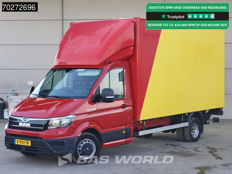 MAN TGE 5.180 Automaat Laadklep Zijdeur Bakwagen 180PK Lat om Lat Airco Cruise Meubelbak Koffer 22m3 Airco Cruise control - Koffer Transporter: das Bild 1 MAN TGE 5.180 Automaat Laadklep Zijdeur Bakwagen 180PK Lat om Lat Airco Cruise Meubelbak Koffer 22m3 Airco Cruise control - Koffer Transporter: das Bild 1