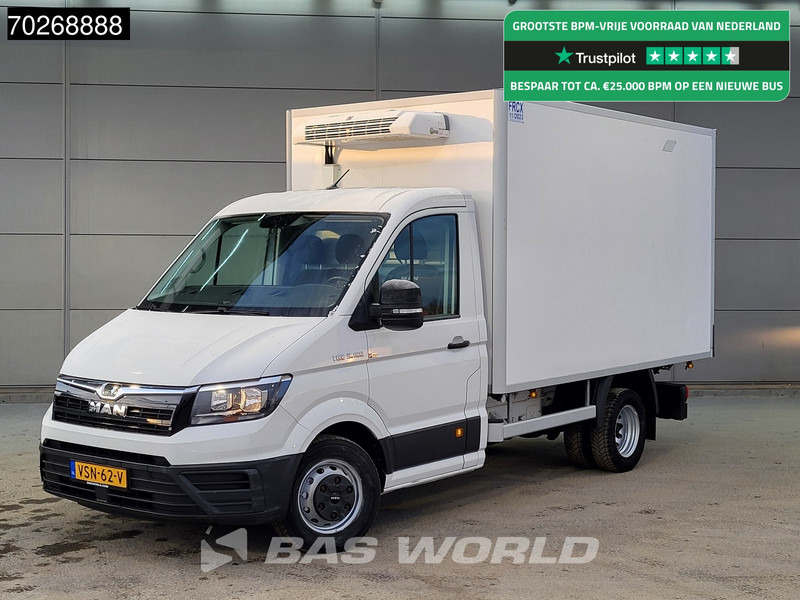 MAN TGE 5.180 Koelwagen Vriezer Bakwagen APK 12-2025 Thermo King 230V stekker Kuhlkoffer Airco Cruise 12m3 Airco Cruise control - Kühltransporter: das Bild 1 MAN TGE 5.180 Koelwagen Vriezer Bakwagen APK 12-2025 Thermo King 230V stekker Kuhlkoffer Airco Cruise 12m3 Airco Cruise control - Kühltransporter: das Bild 1