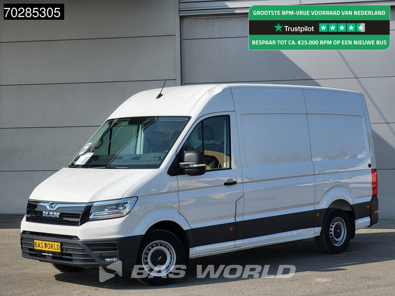 MAN TGE Elektrisch 115km WLTP 36kWh L3H3 Automaat LED Navi Airco Cruise Camera Parkeersensoren L2H2 8m3 Airco Cruise control - Kastenwagen, Elektro-Transporter: das Bild 1 MAN TGE Elektrisch 115km WLTP 36kWh L3H3 Automaat LED Navi Airco Cruise Camera Parkeersensoren L2H2 8m3 Airco Cruise control - Kastenwagen, Elektro-Transporter: das Bild 1