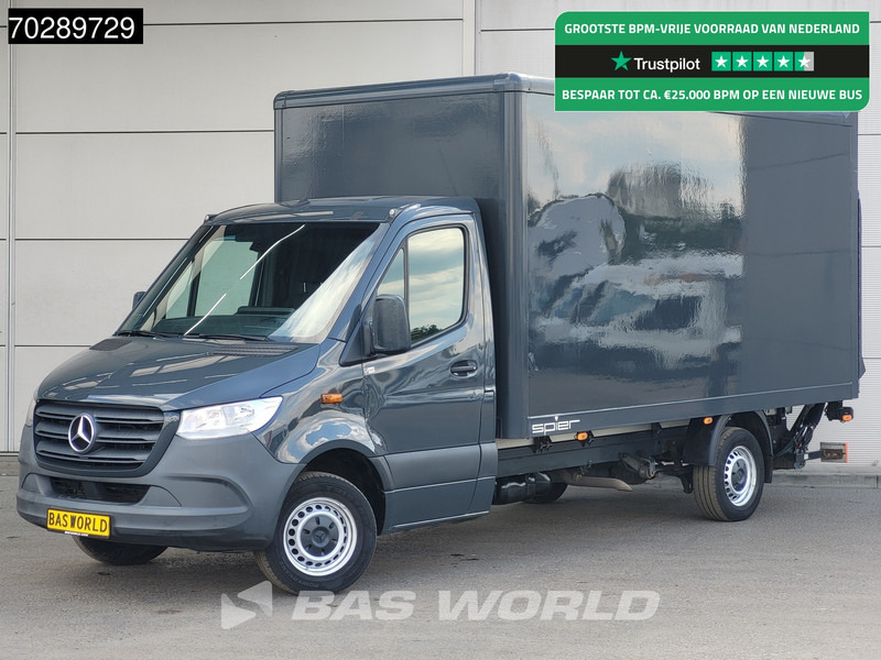 Mercedes-Benz Sprinter 316 CDI Laadklep Bakwagen Airco Camera MBUX CarPlay Euro6 Meubelbak Koffer 19m3 Airco Cruise control - Koffer Transporter: das Bild 1 Mercedes-Benz Sprinter 316 CDI Laadklep Bakwagen Airco Camera MBUX CarPlay Euro6 Meubelbak Koffer 19m3 Airco Cruise control - Koffer Transporter: das Bild 1