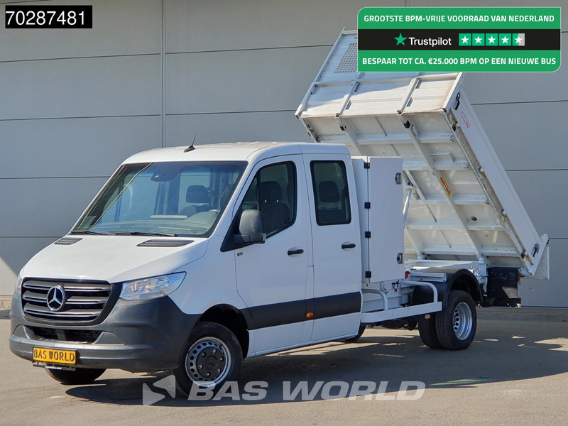 Mercedes-Benz Sprinter 514 CDI Kipper met Kist Dubbel Cabine Dubbellucht 3,5t Trekhaak Airco Cruise Euro6 Tipper Benne Kieper 2m3 Airco Trekhaak Cruise - Kipper Transporter: das Bild 1 Mercedes-Benz Sprinter 514 CDI Kipper met Kist Dubbel Cabine Dubbellucht 3,5t Trekhaak Airco Cruise Euro6 Tipper Benne Kieper 2m3 Airco Trekhaak Cruise - Kipper Transporter: das Bild 1