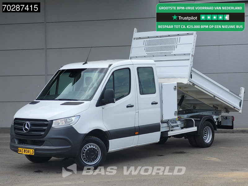Mercedes-Benz Sprinter 514 CDI Kipper met Kist Dubbel Cabine Dubbellucht 3,5t Trekhaak Airco Cruise MBUX CarPlay Euro6 Tipper Benne Kieper 2m3 Airco Tr - Kipper Transporter: das Bild 1 Mercedes-Benz Sprinter 514 CDI Kipper met Kist Dubbel Cabine Dubbellucht 3,5t Trekhaak Airco Cruise MBUX CarPlay Euro6 Tipper Benne Kieper 2m3 Airco Tr - Kipper Transporter: das Bild 1